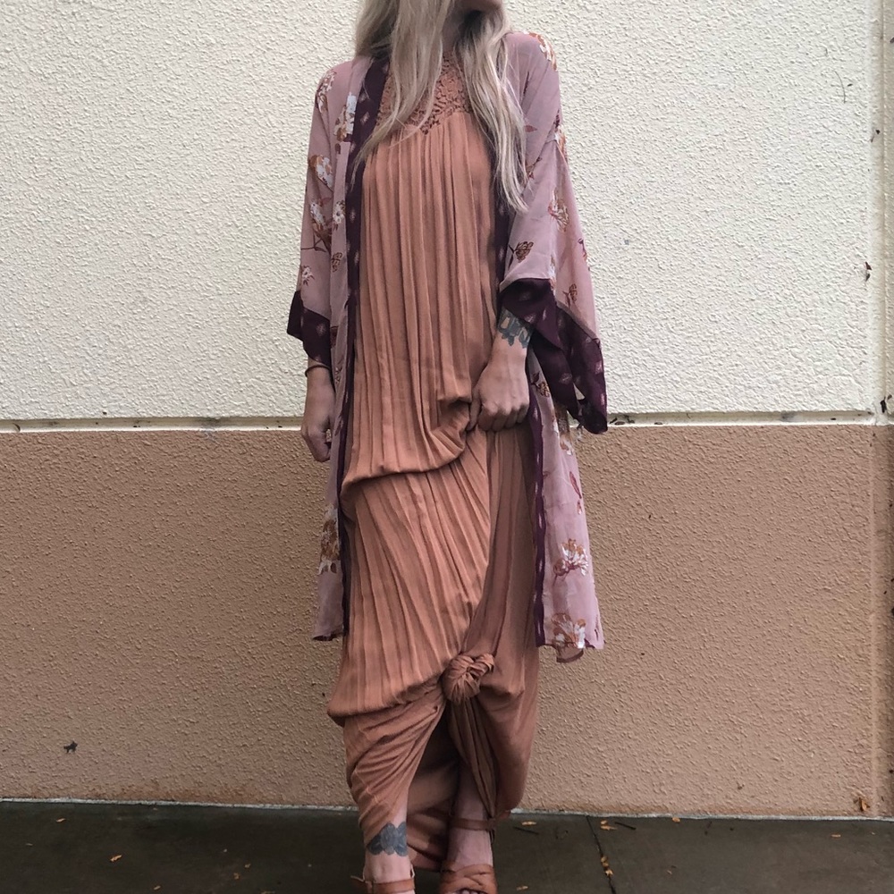 Halter maxi dress